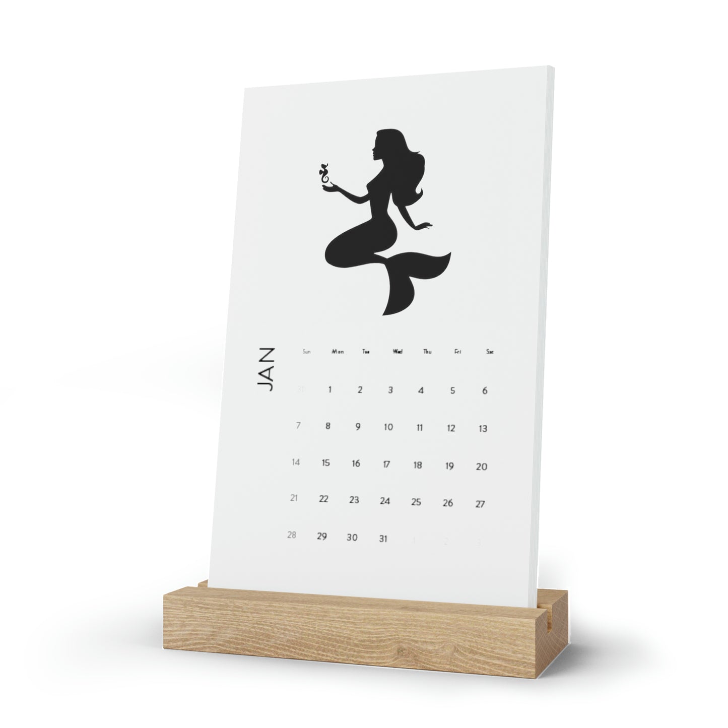 Vertical Desk Calendar (2024)